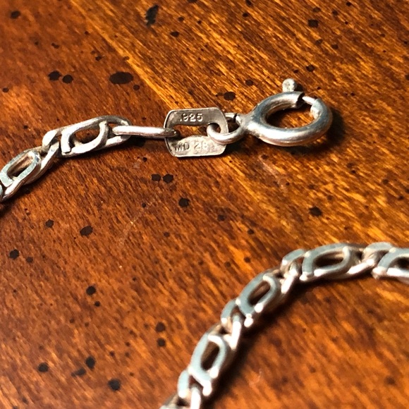 Sterling Silver Dichroic Glass Turtle Necklace - Picture 8 of 8